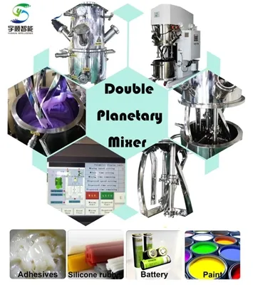 Mixing Silica Gel High Viscosity Working Video